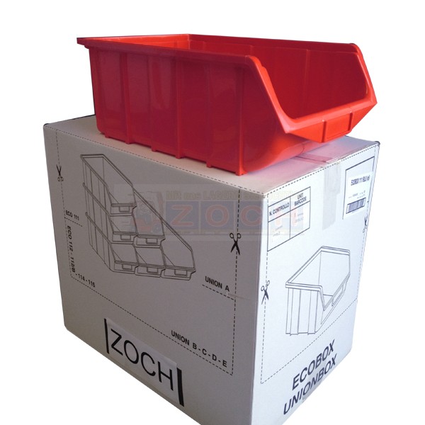 Ecobox 115 rot  - Komplettverkauf im Karton